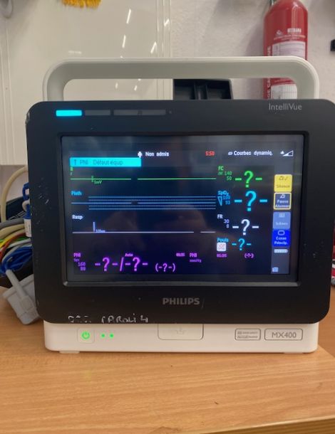 MONITORING DE SURVEILLANCE PHILIPS MX400 intellivue